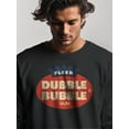 thumbnail image 2 of Officially Licensed Dubble Bubble Classic Gum Logo Men's Sweatshirt, 2 of 3