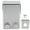 Silver, variant on M Buder Retractable Clothesline Wall Mounted Stainless Steel Durable Indoor Balcony Drying Rack Heavy Duty Extendable Laundry Line up to 13.8 ft, White
