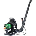 thumbnail image 2 of Green Gas Powered Leaf Blower, 37.7cc 4-Cycle Backpack Leaf Blower with Nozzle Extension and Adjustable Strap, Commercial Leaf Vacuum for Blowing Leaves/Snow/Mowed Grass, EPA Passed, 2 of 9
