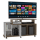 thumbnail image 3 of Mesa Para Tv Atena Miel y Blanco Virtual Muebles, 3 of 5