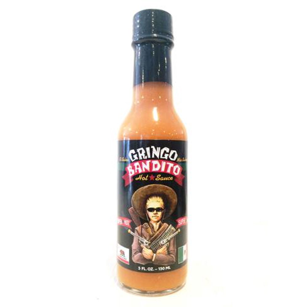 Gringo Bandito Hot Sauce, Super Hot, 5 Fl Oz