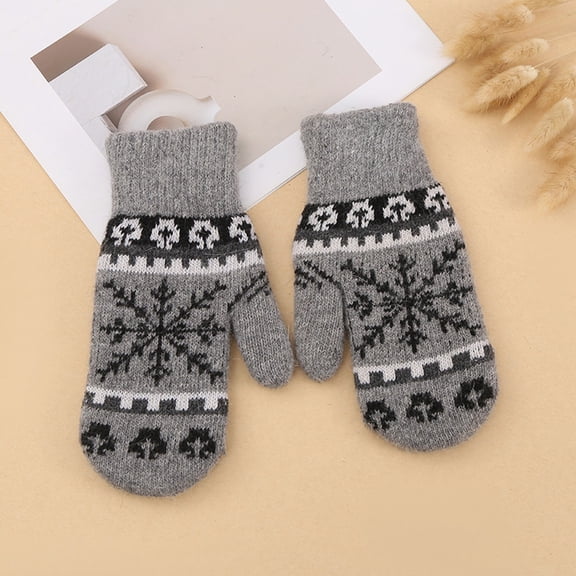 WCJM Seamless Knit Nylon Gloves with Nitrile Coat and Micro Foam Grip On Palm and Fingers Cut Resistance Winter Gloves Winter Knit Gloves Warm Full Fingers Women with Upgraded Anti Glove Fleece Lined
