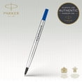 thumbnail image 6 of Parker 1950324 Medium Conical Tip Rollerball Pen Refill - Blue Ink, 6 of 8