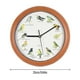 thumbnail image 3 of Reloj de pared,Reloj de pared con pájaro cantor Relojes de pared con pájaros,Relojes de pájaros con sonido Reloj decorativo que canta,Adhesivo de pared,Calcomanías de pared de peces para, 3 of 8