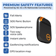 thumbnail image 4 of SecuLife SOS Fall Detection Device for Seniors with 2-Way Calling & GPS Tracker, 4 of 8