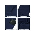 thumbnail image 6 of PULLIMORE Women's Athletic Tank Dress with Built-In Bra - Moisture-Wicking Golf/Tennis Dress(Navy), 6 of 7