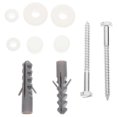 thumbnail image 1 of Iron ABS Toilet Bolts for Fastening Use 1Set Toilet Seat Bolts Replacement, 1 of 4