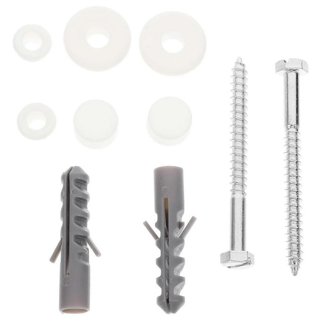 Iron ABS Toilet Bolts for Fastening Use 1Set Toilet Seat Bolts Replacement