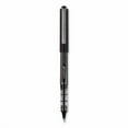thumbnail image 2 of Uni-ball Vision Roller Ball Pen, Stick, Micro 0.5 mm, Black Ink, Black/Gray Barrel, Dozen | Bundle of 5, 2 of 7