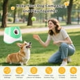 thumbnail image 3 of Olenyer Automatic Ball Launcher for Dogs,Interactive Dog Ball Thrower with 15x 2" Mini Tennis Balls for Small Medium Sized Dogs,Green, 3 of 8