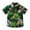 Green, variant on Miqool Hawaiian Shirts for Boys Girls Short Sleeve Button Down Shirts Tropical Shirt Summer Beach Vacation Tops for Kids 12M-9T on Clearance