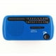 thumbnail image 1 of Radio Solar Con Manivela Radio AM/FM Con Linterna LED para Exteriores (azul), 1 of 9
