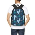 thumbnail image 6 of Balery Alpaca Astronaut in Space Backpack for Men and Women - Durable 600D Oxford Cloth -Large Capacity, Water-Resistant School, Travel, and Hiking Bag, 6 of 9