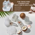 thumbnail image 5 of Spa Luxetique Elegant Gift Baskets for Women, 8Pcs Coconut Luxury Birthday Gift Sets for Mom, Bath and Body Self Care Kits for Wife, 5 of 8