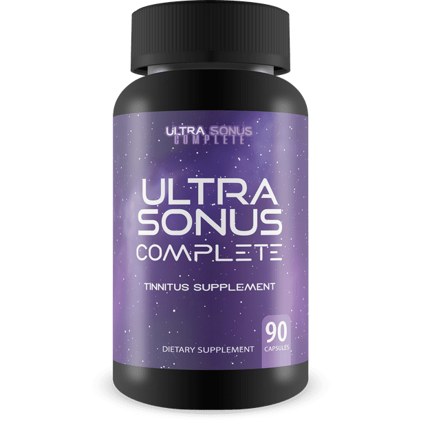 Ultra Sonus Complete Tinnitus Supplement Garlic Turmeric Vitamin C