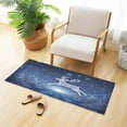 thumbnail image 2 of GZHJMY Christmas Reindeer Area Rug, Anti Fatigue Large Floor Mat, Soft Washable Plush Carpet with Non-Slip Rubber Back for Entryway, Bedroom, Sink, Kitchen, Bathroom, 39 x 20 Inch Carpet Runner, 2 of 7