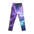 thumbnail image 4 of Kiijoy Girls Galaxy Starry Sky Print Leggings Athletic High Rise Stretch Tights, Sizes 3-14, 4 of 4