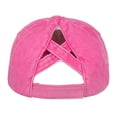 thumbnail image 4 of LEKODE Workout Hats for Women Women's Trucker Hats Golf Hats Men Cap Hat Golf Caps Baseball Hats for Men Vintage Trucker Hats for Men Hot Pink One Size, 4 of 4