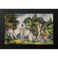 thumbnail image 2 of Cezanne, Paul 24x17 Black Modern Framed Museum Art Print Titled - Bathers, 2 of 5