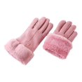 thumbnail image 4 of Guantes Mujer Afelpados Termicos Touch Frio Gamusa Elegantes, 4 of 4