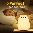 thumbnail image 5 of Mubarek Cute Cat Night Light for Kids Toddler,Silicone Kawaii Kitty Lamp,Portable Color Changing Squishy LED Lamp with Remote, 5 of 6