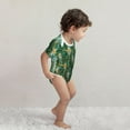 thumbnail image 4 of Yiaed Thorns Of Macro Cactus Print Infant Climbing Short Sleeve Onesie One-Piece Baby Bodysuit Clothes 0-12 Months -, 4 of 6