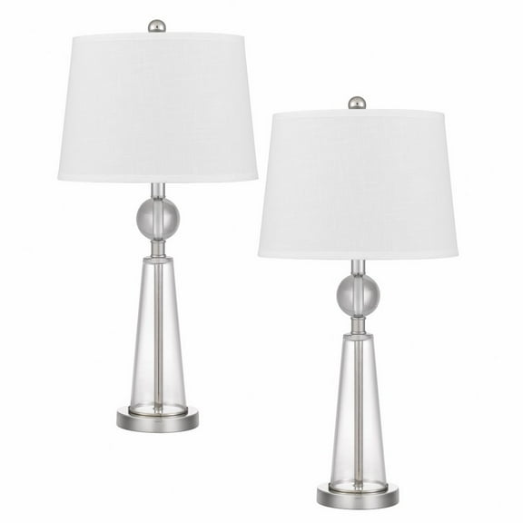 BO-3144TB-2-Cal Lighting-Almere - 1 Light Table Lamp (Set of 2) In Contemporary Style-28.5 Inches Tall and 14 Inches Wide