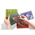 thumbnail image 2 of Juego de tarjetas de felicitación en forma de ramitas de papel de agradecimiento con sobres, 12 unid, 2 of 9