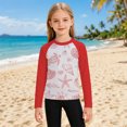 thumbnail image 5 of Tiijoy Boy's Graphic Long Sleeve Rash Guard Athletic UPF 50+ Beach Swim Shirt, Sizes 3-14, 5 of 5