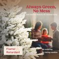thumbnail image 4 of HOMCOM 5ft Christmas Tree, Full Flocked Pine Tree, Easy Assembly, 4 of 10