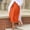 Orange, variant on Womens Capris Casual Wide Leg Pants Baggy Summer Cropped Trousers Stylish Palazzo Pants for Work Daily