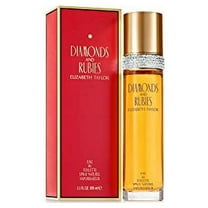 Women's Perfume by Elizabeth Taylor, Diamonds and Rubies, Eau De Toilette EDT Spray, 3.4 Fl Oz