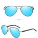 thumbnail image 2 of Nuevas gafas de sol polarizadas para hombres y mujeres gafas deslumbrantes de metal gafas de sol de conducción a la moda montura negra, 2 of 8