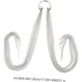 thumbnail image 2 of Yazoeia Tassel Chain Hair Accessories Rhinestones Bride Ponytail Copper CJB12-66721, 2 of 9
