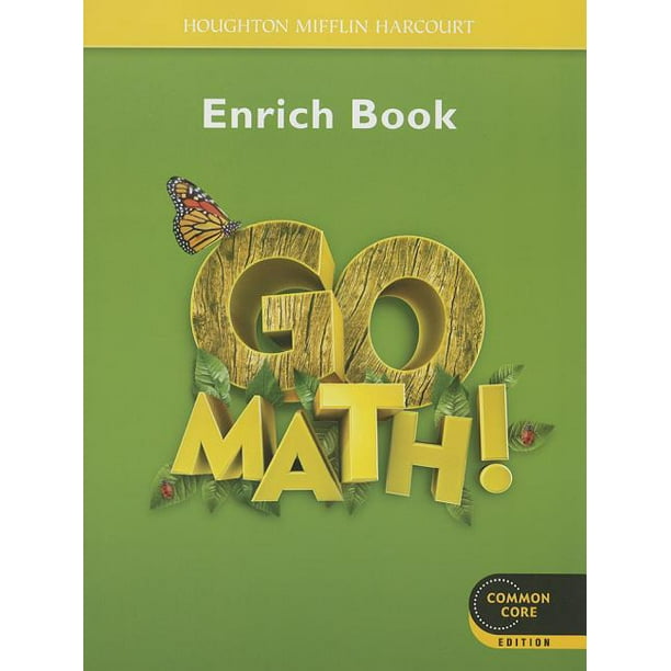 Go Math!: Go Math! Enrich Book, Grade 1 (Paperback) - Walmart.com