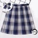 thumbnail image 1 of JMPRS-Falda plisada a cuadros para mujer, minifalda de baile con lazo y lazo, de cintura alta, para chicas, bonita línea A, Harajuku, Sexy, japonesas Tan Jianjun unisex, 1 of 2
