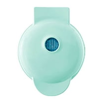 Oimcto Us Standard 110V Mini Heart Waffle Maker Bread Maker with System Attributes Blue,Portable Mini Heart Maker Bread Maker Round Sandwich Maker Light Food Maker Breakfast Maker Heart Shaped