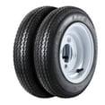 thumbnail image 2 of M optimized 2 Pack 4.80x8 480-8 4.80-8 Trailer Tires On 8" Rim 4 Lug 6PR Load Range C 6 PLY, 2 of 9