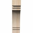 thumbnail image 2 of 3 1/2"W x 10"D x 14"H Pescadero Smooth Corbel, Douglas Fir, 2 of 9