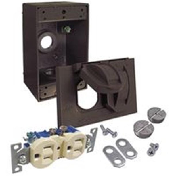 Bell Tamper Resistant Outdoor Outlet Kit