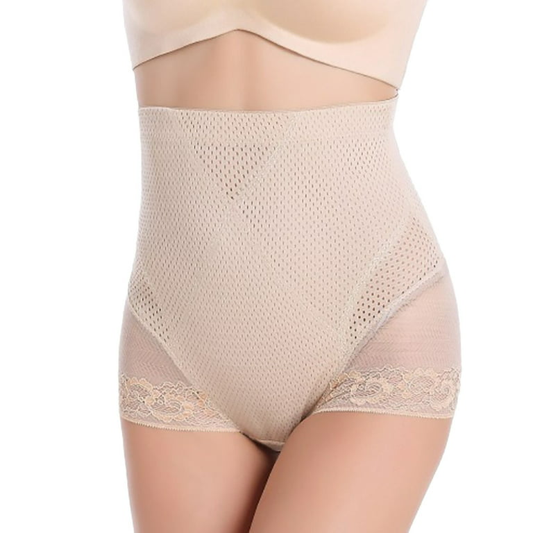 HUPOM Pregnancy Underwear For Women Underwear For Women In Clothing High  Waist Leisure Tie Seamless Waistband Beige L 