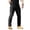 Black, variant on Men's Construction Cargo Pants Ripstop Hiking Big and Tall Work Trousers