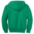 thumbnail image 5 of Port & Company ® - Youth Core Fleece Full-Zip Hooded Sweatshirt. PC90YZH, 5 of 5