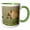 Green/White, variant on 3drose, Lioness and Cub, Masai Mara Game Reserve, Kenya-af21 Aje0652 - Adam Jones, 11oz Mug