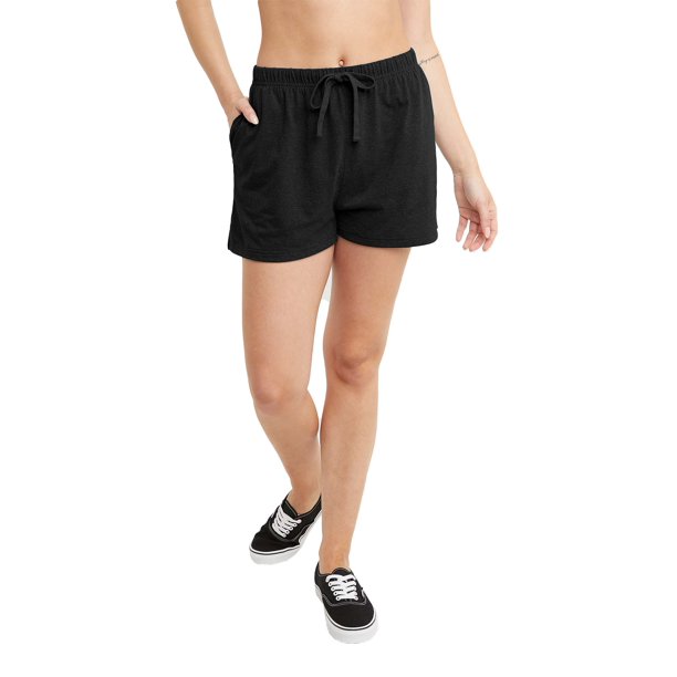 Hanes Originals Women's Plus Size Jersey Knit Shorts, Sizes 2X4X