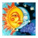 thumbnail image 3 of Hilo de bordar Eco-algodón completo 11CT Impreso Sun Moon Kit de punto de cruz Obra de arte Hugtrwg Para estrenar, 3 of 9