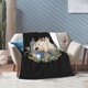 thumbnail image 5 of Manta de franela con diseño de Mi vecino Totoro, elegante funda para una siesta, edredón de invierno para las cuatro estaciones, antimicrobiano, con control de olores, ligero y antiestático, unisex,, 5 of 5