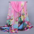 thumbnail image 2 of Baqcunre Scarf for Women, Scarves Soft Ladies Chiffon Women Shawl Scarf Fashion Scarf Long Wrap Scarf,, 2 of 3