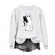 thumbnail image 2 of Neewe Womens Oversized Sweatshirts Hoodies Fleece Crewneck Sweaters MXsual Tops Comfy Fall Fashion Outfits Winter Clothes 2025, 2 of 5