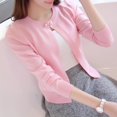 thumbnail image 1 of Cárdigan de manga larga para niña, abrigo fino, chal protector solar, aire acondicionado, primavera y otoño, 2023 qiuyongming unisex, 1 of 2